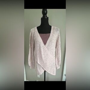 Express women’s sweater Medium with American Eagle tank top Large